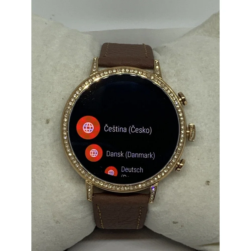 Fossil Gen 4 Authentic Digital Dial Smart Watch W/ Custom Band FTW6011 RZ127